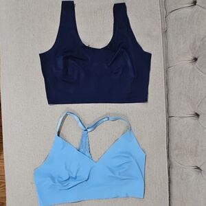 Victoria's Secret Navy and Light Blue Bralette